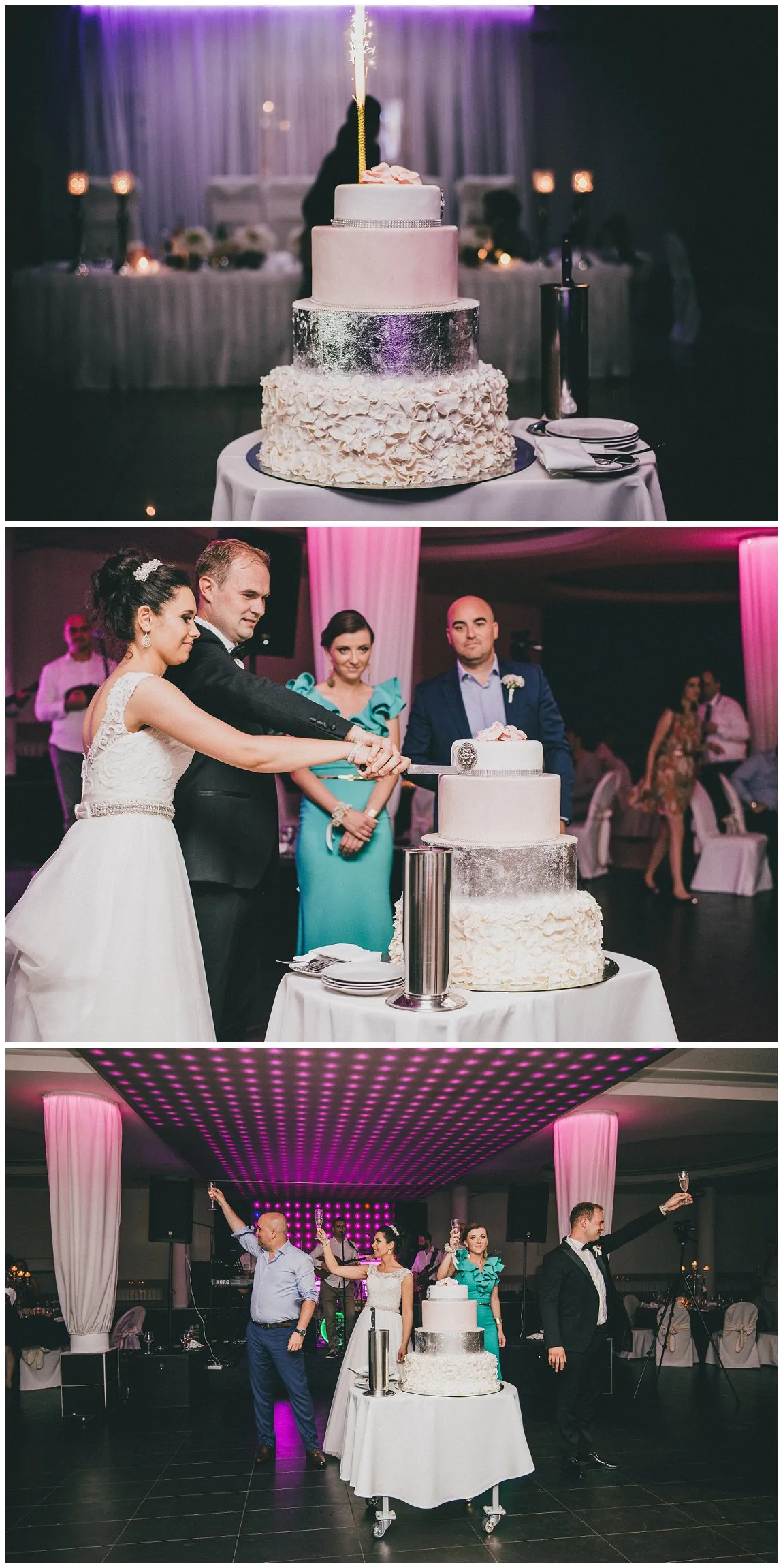 Rezanje vjenčane torte