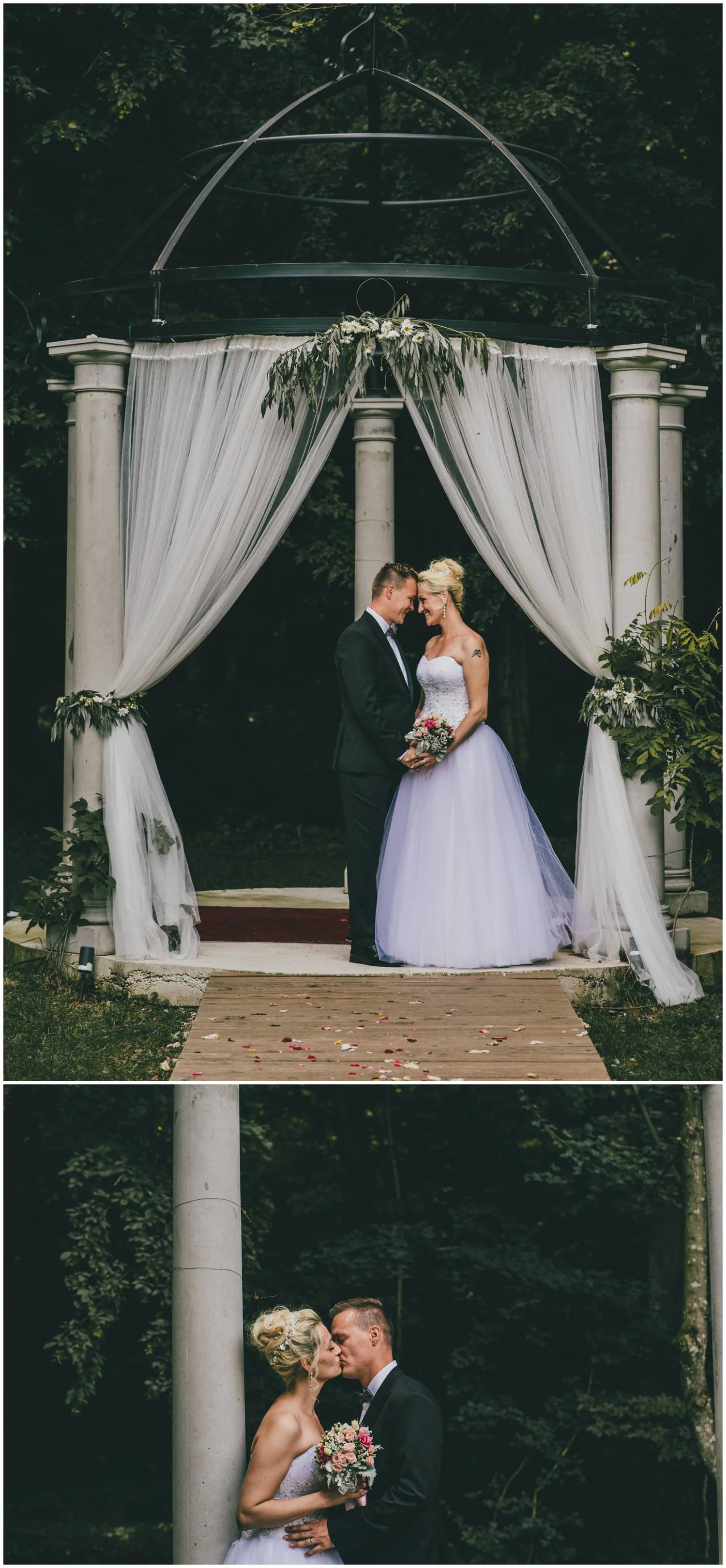 Fotografija mladenaca nakon vjenčanja