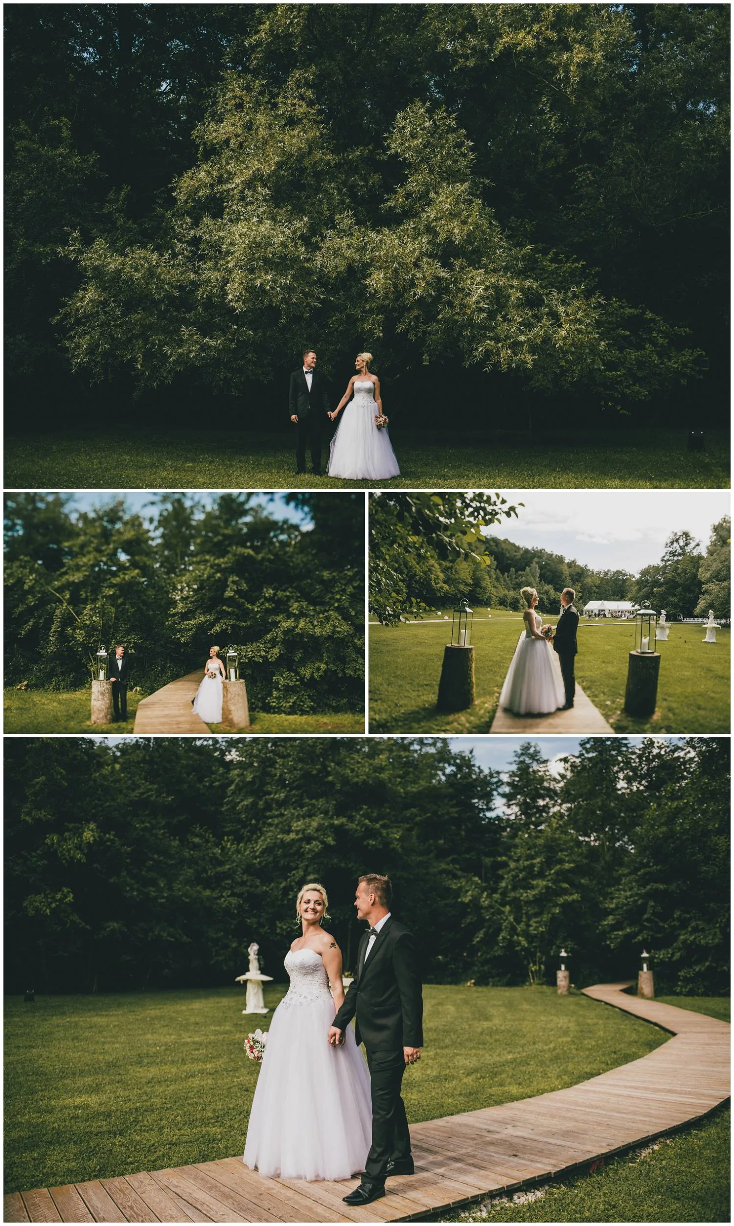 Foto shooting mladenaca nakon vjenčanja