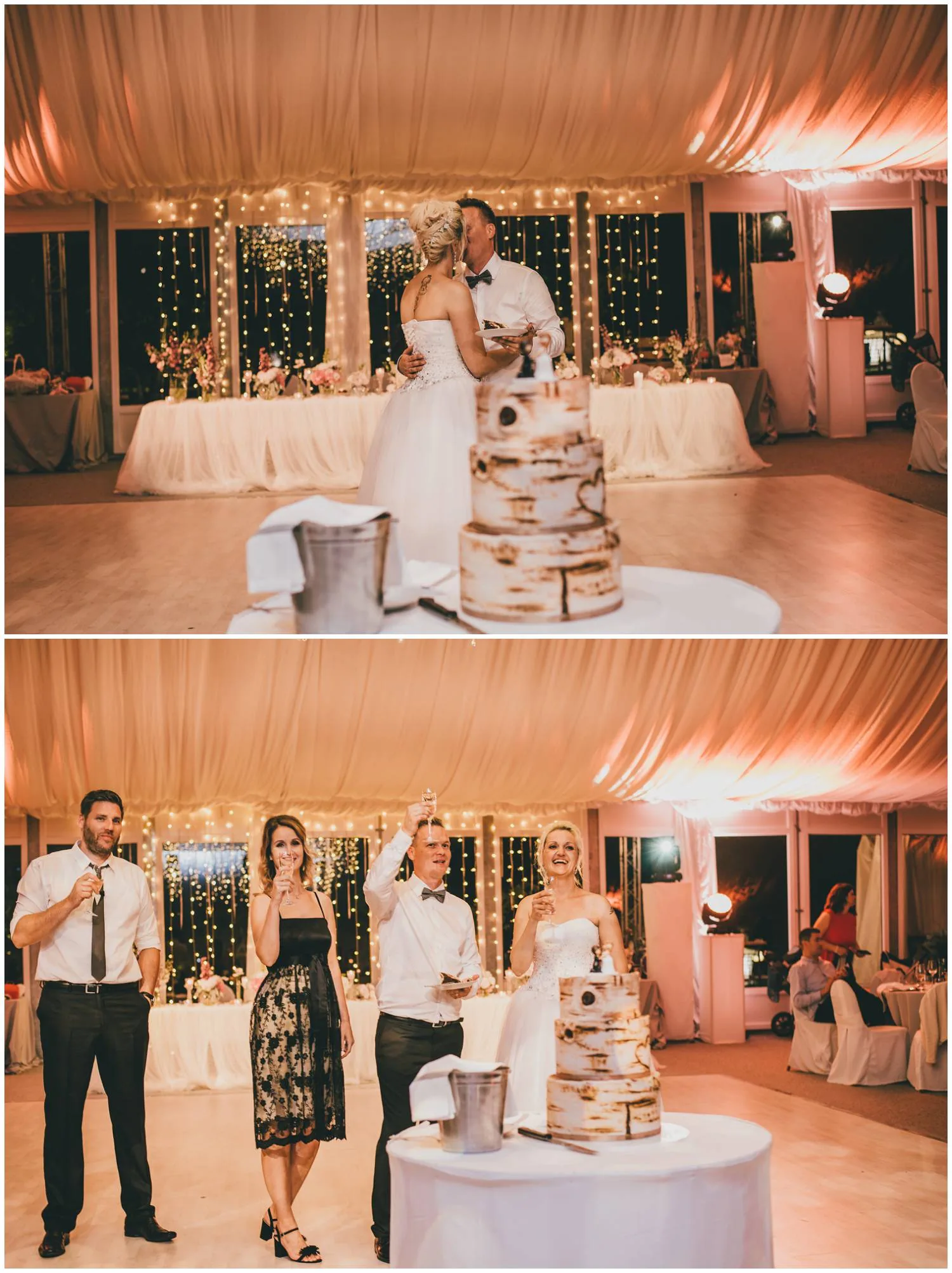 Svadbena torta na vjenčanju u Wedding Resort Corberon Woods