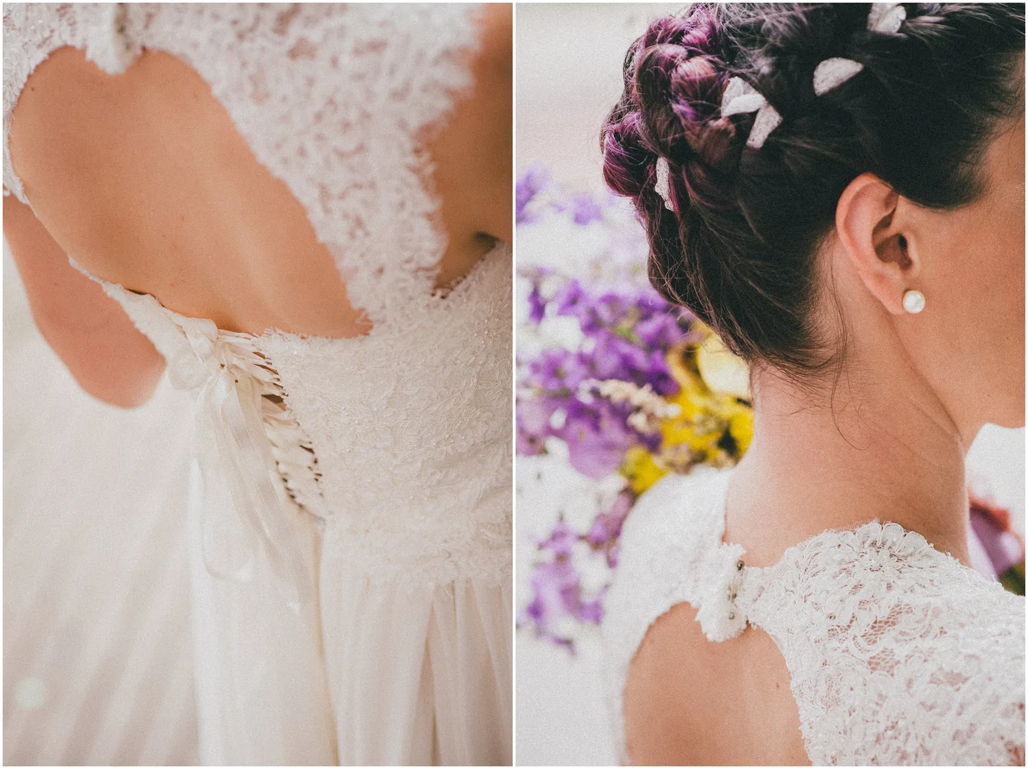 Fotografija mladenke, detalji na vjenčanici i vjenčani buket Saša Šekoranja