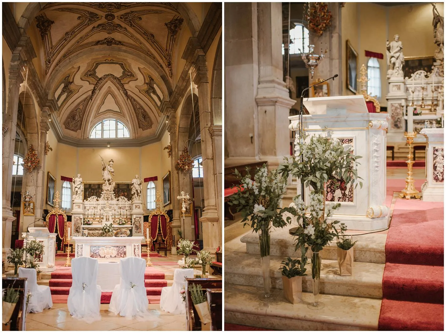 Detalji unutar crkve Sv. Eufemije, Rovinj